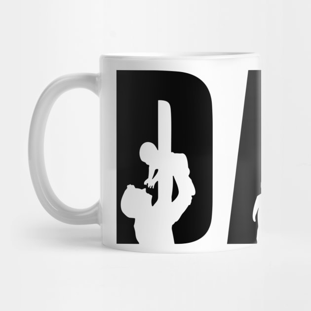 Dad Sign, Dad And Babies , Fathers Day Gift by Darksavage